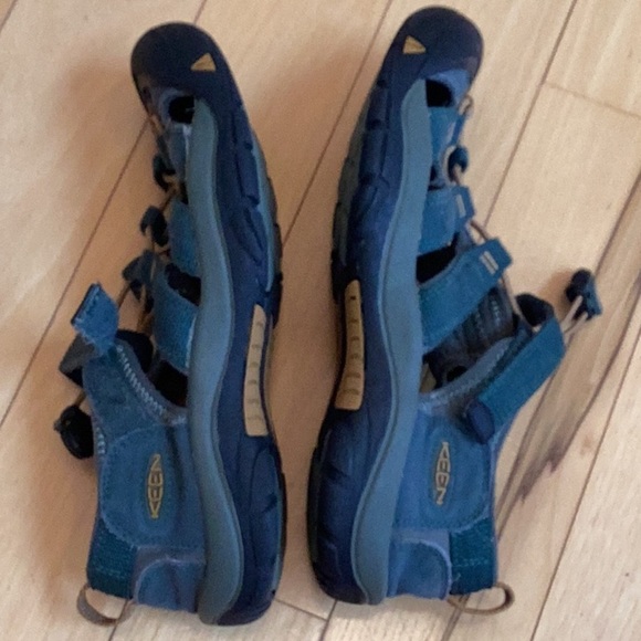 Keen Boys Newport H2 Shoes Sandals Sports Outdoors Size 6 Green - Picture 8 of 16